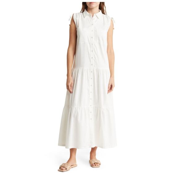 Mon Renn Harriet Midi Dress Size US/Medium - Picture 2 of 11